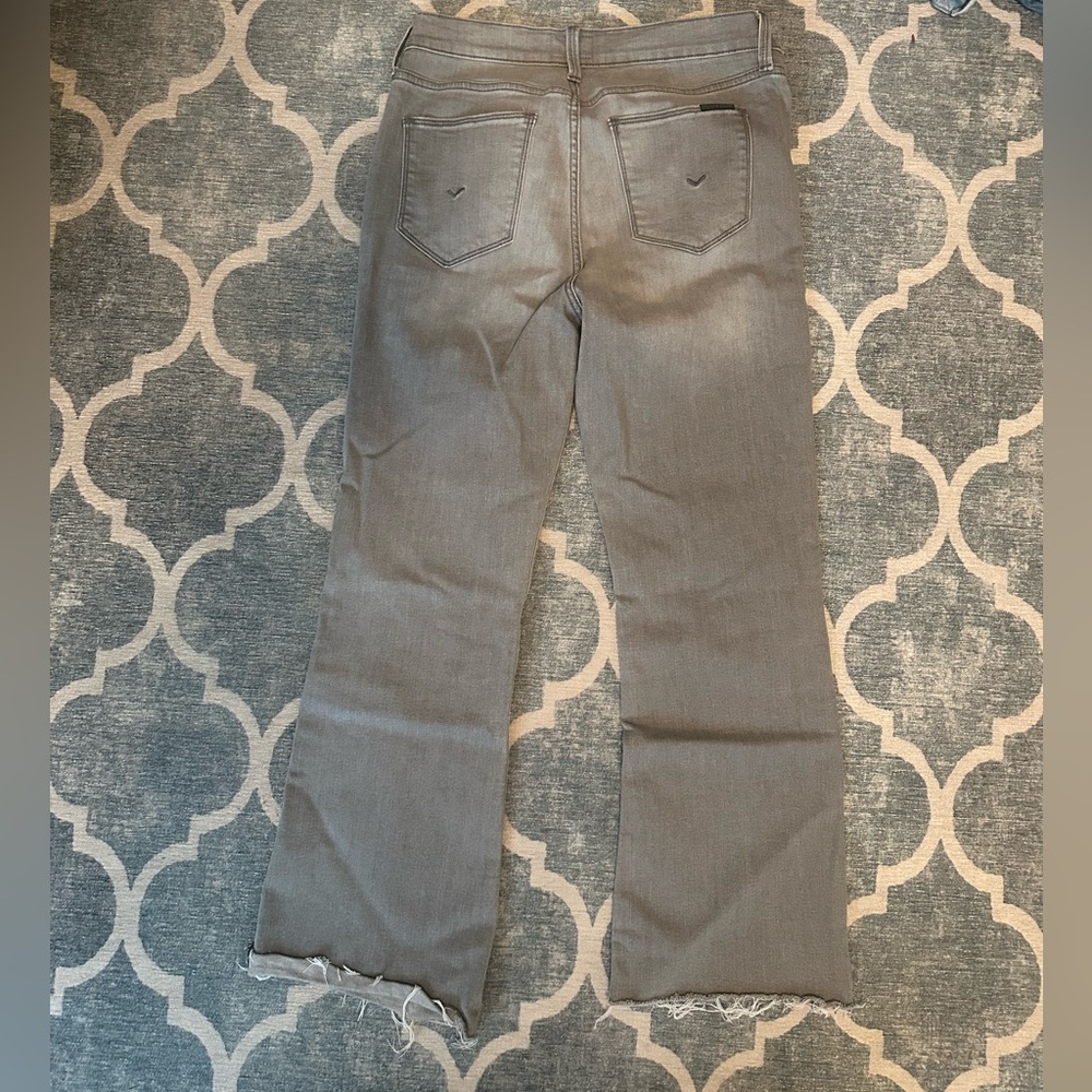 Hudson Blair Cropped Women's Gray Jeans -size 30
